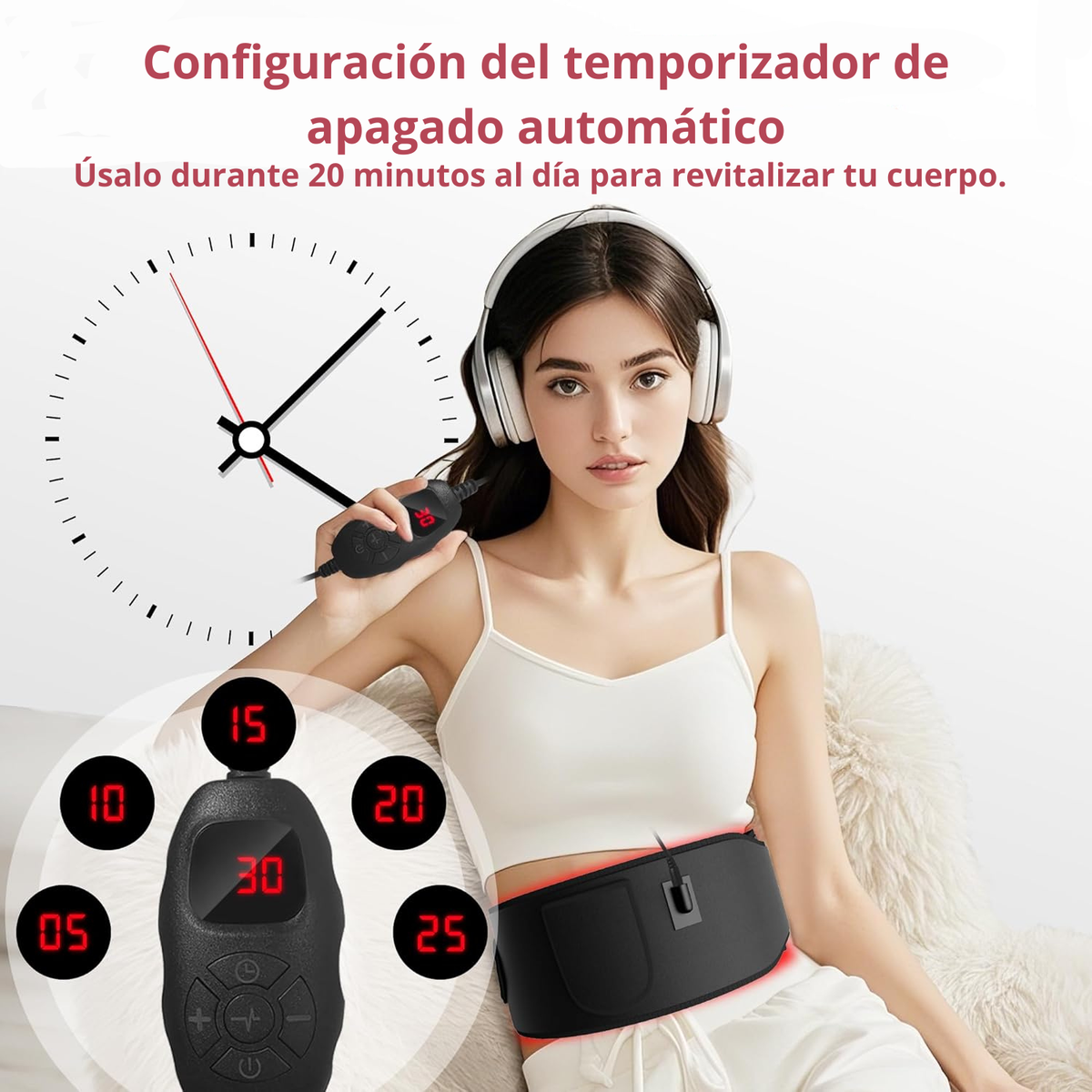 Lumina Pro™ Cinturón terapia infrarroja